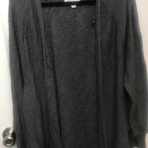 Women’s plus size 2x gray open cardigan boutique brand